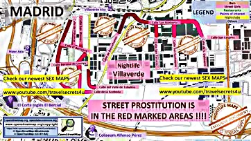 Madrid's red-light scene features sex workers and brothels