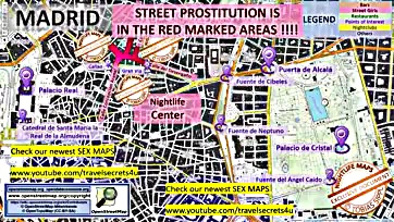 Madrid's red-light scene features sex workers and brothels