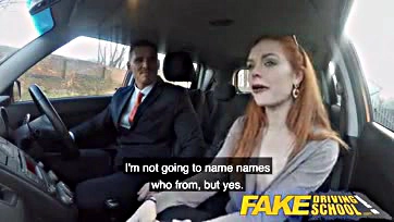 Fake driving school owner Ella Hughes intentionally flunks test