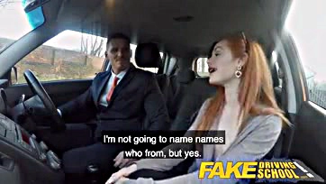 Fake driving school owner Ella Hughes intentionally flunks test