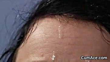 Girl swallows cum, gets facial in raunchy encounter