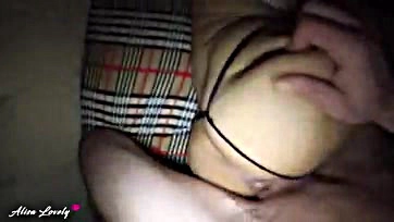 Amateur couple has explicit sex with big ass