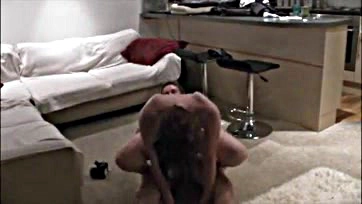 Yorkshire redhead's flat shoot features rough sex and squatting