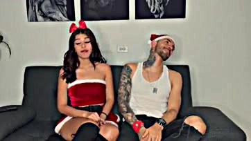 Mell Blanco's Christmas sex romp gets messy