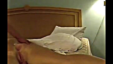 Teen tries anal while getting fucked in motel