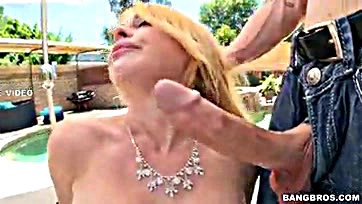 Corinna Blake gets pounded by a massive dick