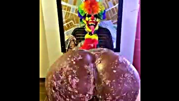 Fucking Victoria Cakes rock Gibby's clown cock