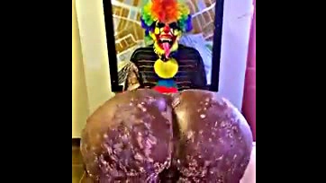 Fucking Victoria Cakes rock Gibby's clown cock