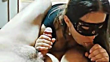 Colombian wife cheats on husband with boss's new head