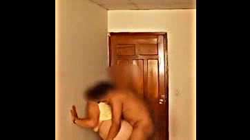 Neighbor's mature wife cheats on husband at work