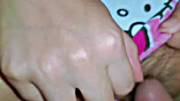 Perverted sister lets me touch her wet, tight pussy