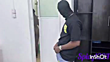 Burglar gets royally screwed for home invasion