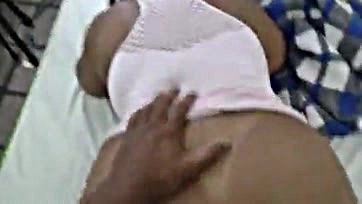 Madrastra fudes enteado, then wife cum in her