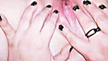 Girl gets creampied, fingered, and fed before deep sex