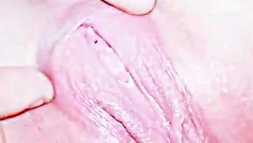 Girl gets creampied, fingered, and fed before deep sex