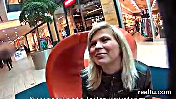 Young Czech woman gets brutally screwed in public