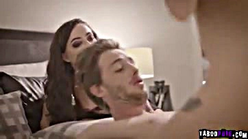 Teen girls trick stepbro into threesome sex escapade