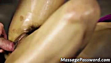 Gina's hairy vagina gets brutally smashed