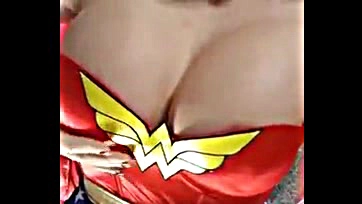 This chick's got some serious Wonder Woman booty