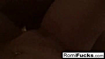 Romi Rain gets hot and horny in a hotel