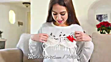 Riley Reid gets naughty, explicit gifts for Xmas