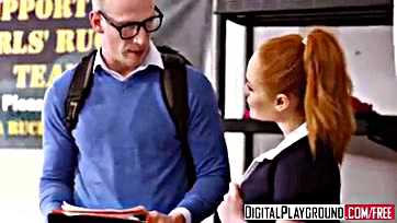 Ella Hughes gets pounded by Luke Hardy's cock