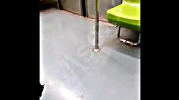 Forbidden sex in public transport, don't get caught!