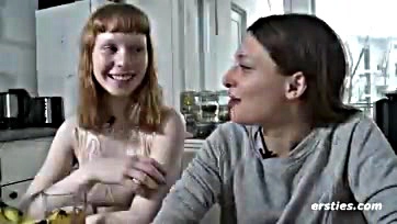 Lesbians engage in explicit, rough sex and oral play