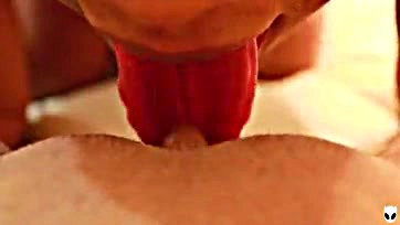 Woman receives intense oral pleasure and orgasmic satisfaction