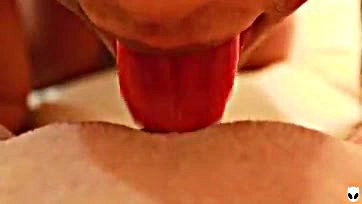 Woman receives intense oral pleasure and orgasmic satisfaction