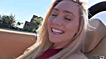 AJ Applegate's apple bottom gets worshipped and soaked