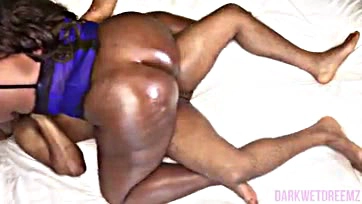 BBW gets sucked, bounced, and has big ass action