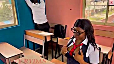 Teacher gets hardcore sex in office from student