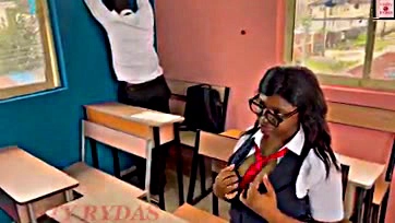 Teacher gets hardcore sex in office from student