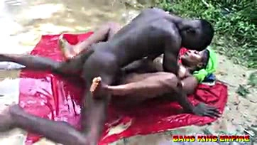 African king caught cheating at river bank, gets busted