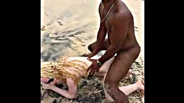 Folks got freaky on the beach, damn