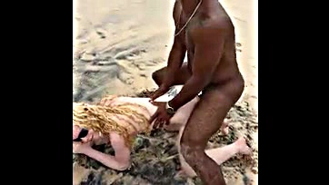 Folks got freaky on the beach, damn