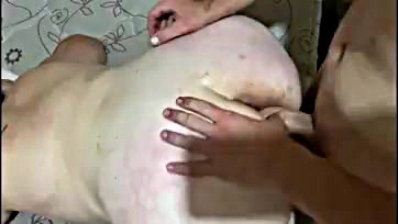 Wife cheats with two friends, rips off her hair and ass