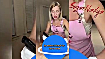 Tiffany got her pussy filled by Ed's cock