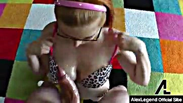 Mom swaps with stepson, gets naughty and steals panties