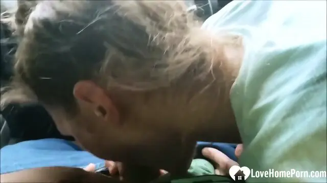 Sucking A Cock In The Car Makes Her Happy