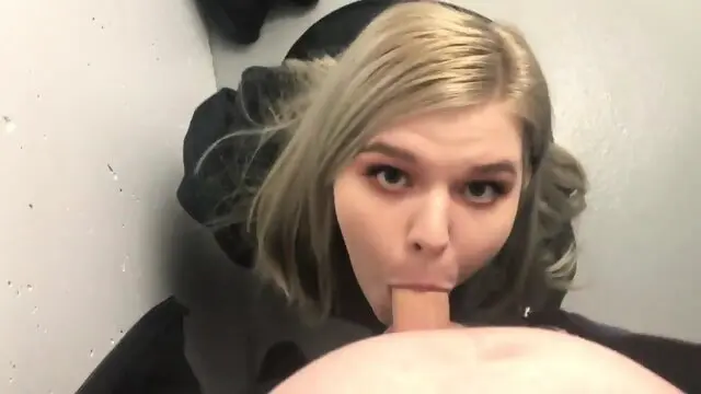 Chubby Teen Blows And Swallows In Parking Garage