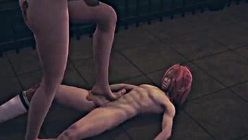 Japanese anime game features explicit 3D hardcore sex