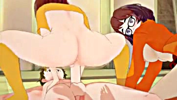 Scooby's buddy gets freaky with multiple Velma doppelgangers