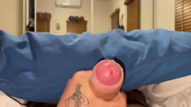 Sexy male masturbation handjob