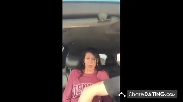 Sunday drive finger bang orgasm