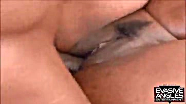 Blonde rides dick in intense POV sex scene