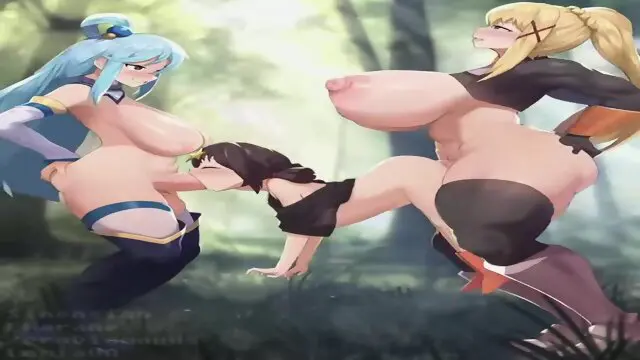 Konosuba - Komekko Spitroast Animation - Sinensian