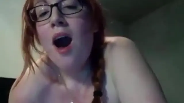 20yo redhead friend fucked fucked and get facial on webcam