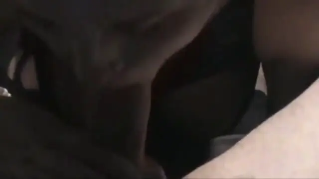 Baby girl sucking daddy